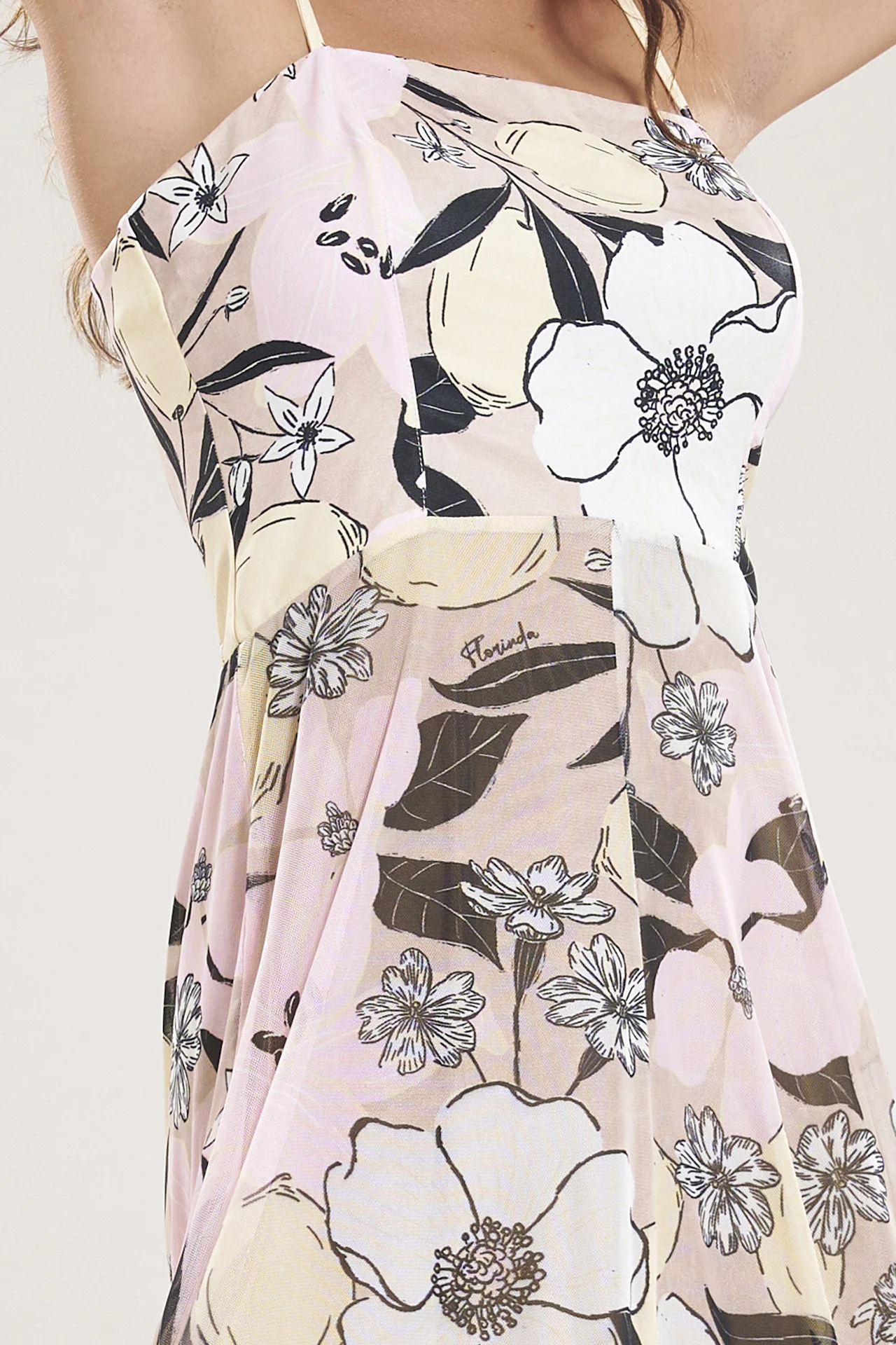 VESTIDO MIDI FLOREIA FL - Imagem 3