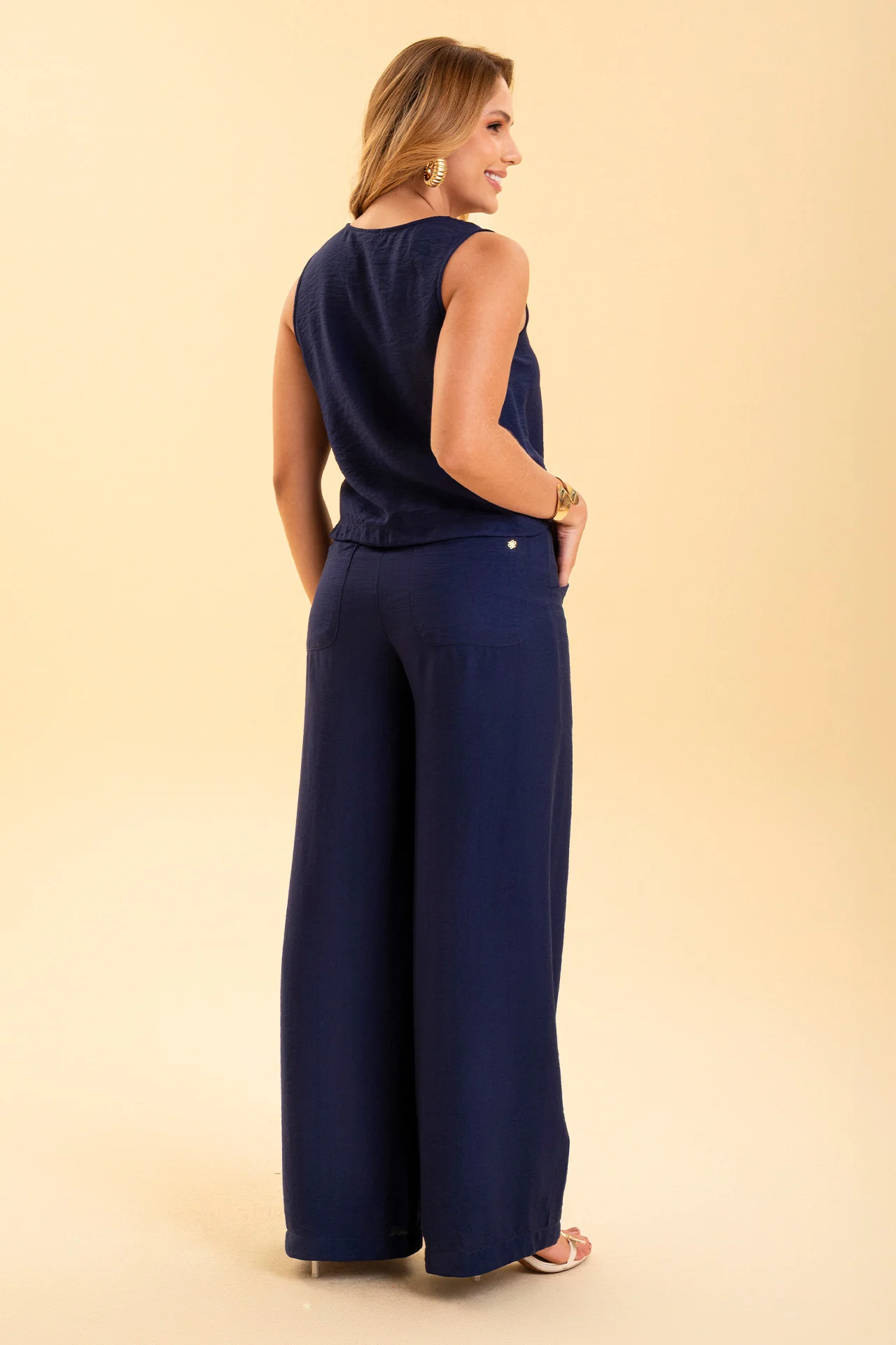 CALÇA C/ BOLSOS SUSAN FL - Imagem 3